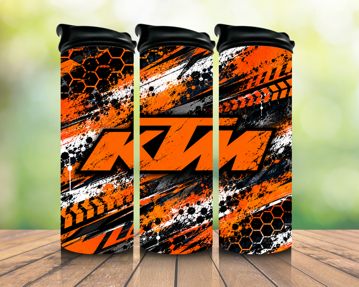 KTM Orange Racing Tumbler