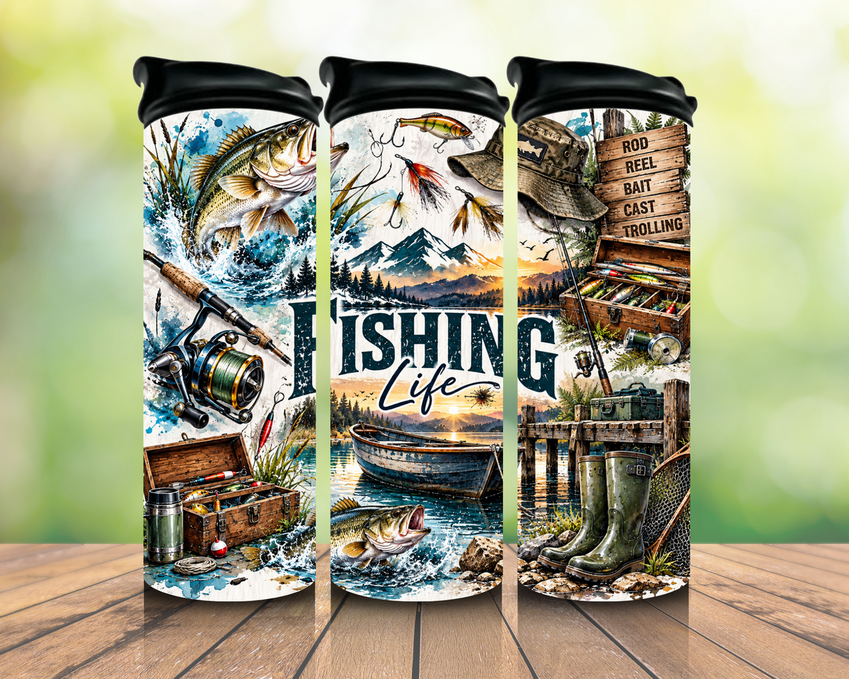Fishing Life 20oz Tumbler