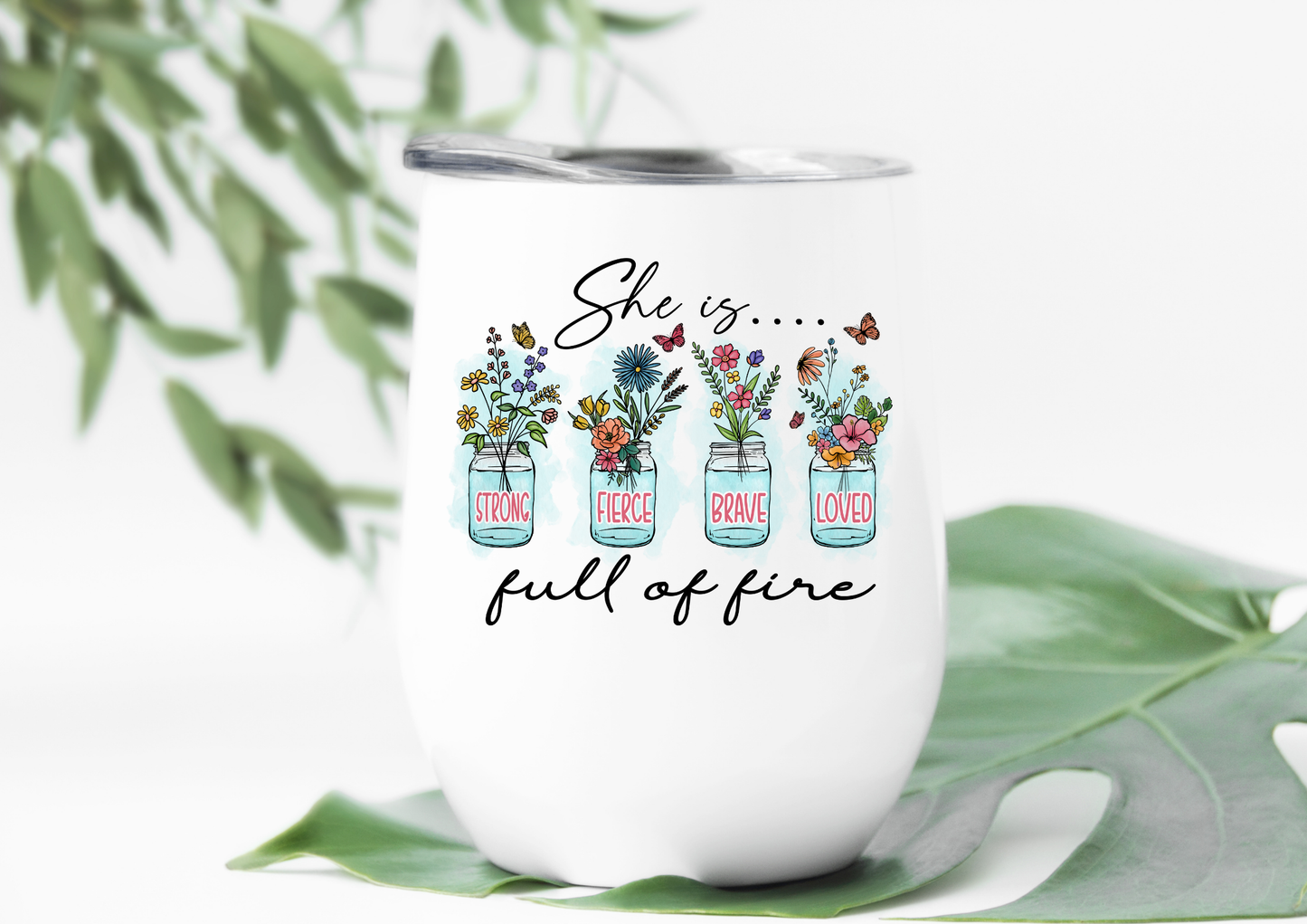 She is full of fire
