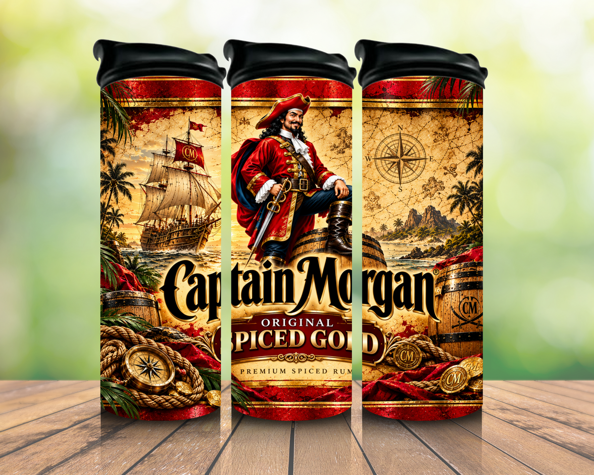 Captain Morgan Spiced Gold Tumbler