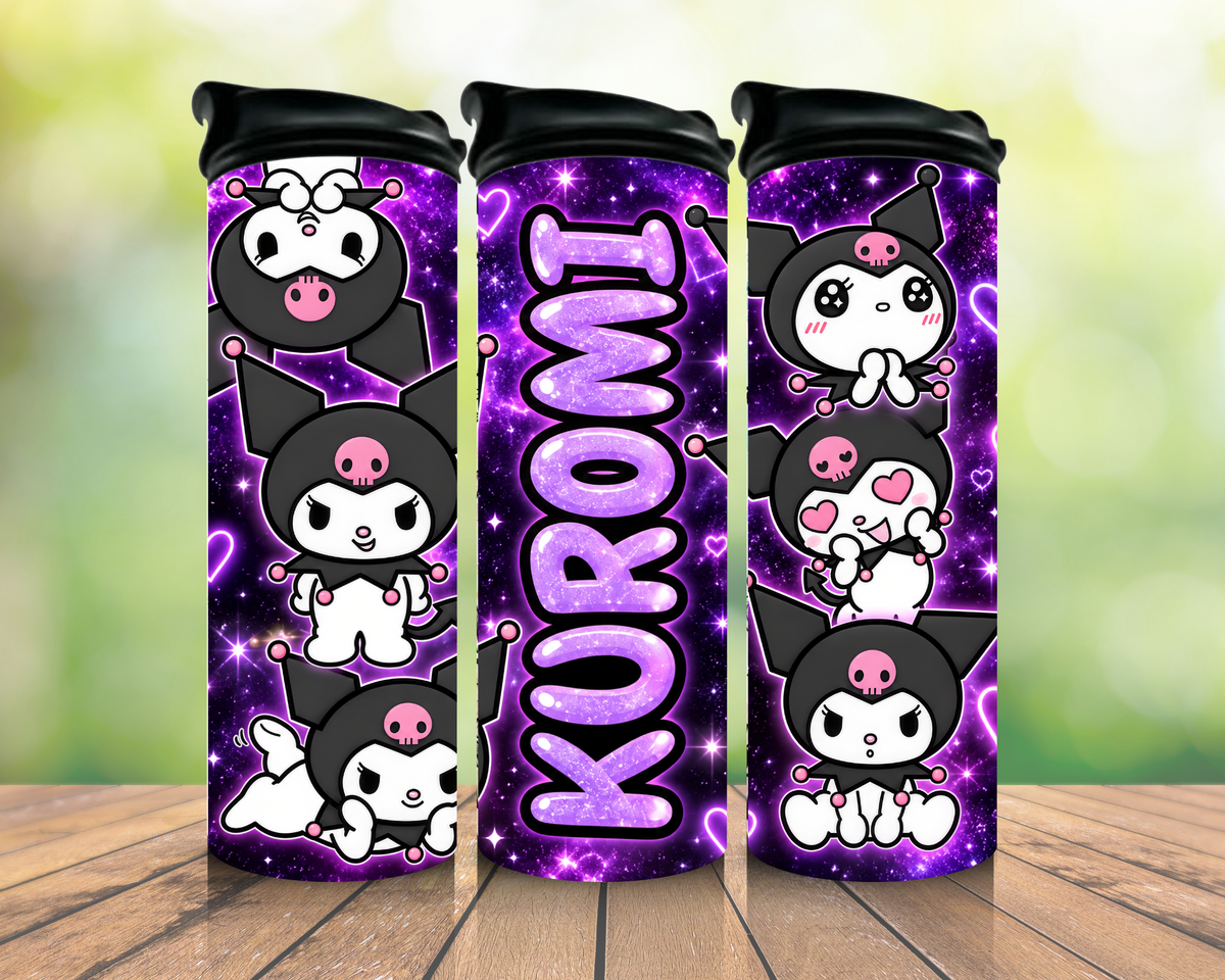 Kuromi Purple Tumbler