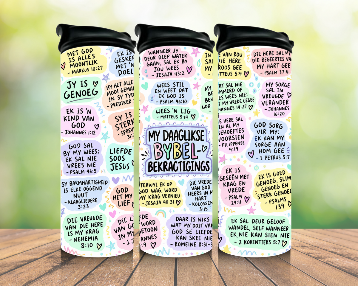 My Daaglikse Bybel Bemoedigings Tumbler